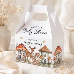 Boho Woodland Forest Animals Babydusche Geschenkschachtel