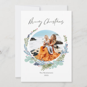 Boho Wreath frohe Weihnachten Modernes Design