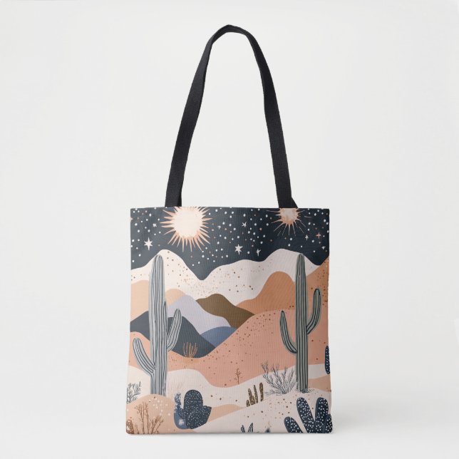 Boho-Wüsten-Tasche (Vorderseite)