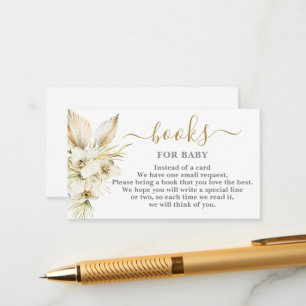 Boho Wüstenbücher für Babykarte Begleitkarte