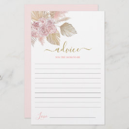 Boho Wüstenempfehlung für die Mama als Karte