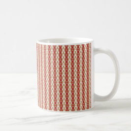 Boho-Wüstenstreifen-Design Kaffeetasse