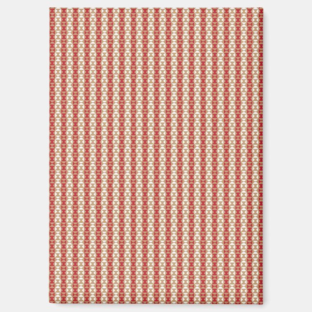 Boho-Wüstenstreifen-Design Magnet (Vorderseite)