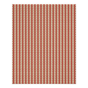 Boho-Wüstenstreifen-Design Poster