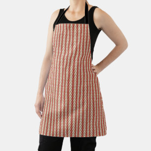 Boho-Wüstenstreifen-Design Schürze