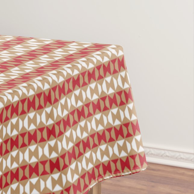 Boho-Wüstenstreifen-Design Tischdecke (Beispiel)