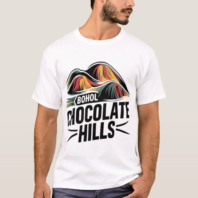 Bohol Chocolate Hills T-Shirt (Vorderseite)