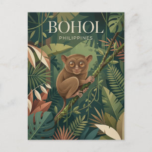 Bohol Philippinen Postkarte