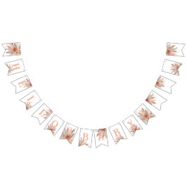 BohoPampas Grass Baby-Dusche Wimpelkette