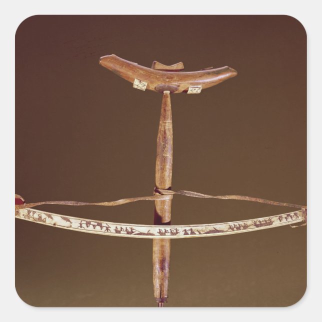 Bohrbohrer Quadratischer Aufkleber (Vorderseite)