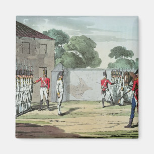 Bohrende Soldaten, 1807 Magnet