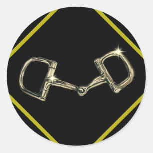 Bohrer in Diamant Runder Aufkleber
