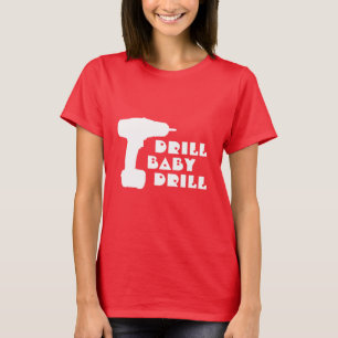 Bohrgerät-Baby-Bohrgerät-Shirt T-Shirt