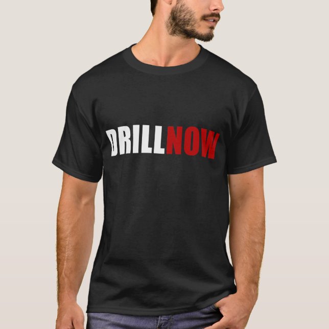 Bohrgerät JETZT T-Shirt (Vorderseite)