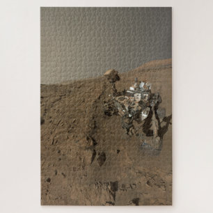 Bohrung Mars Curiosity Rote Marskulisse Puzzle