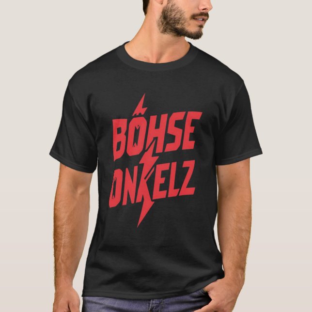 Böhse Onkelz: Pioniere des deutschen Rock T-Shirt (Vorderseite)