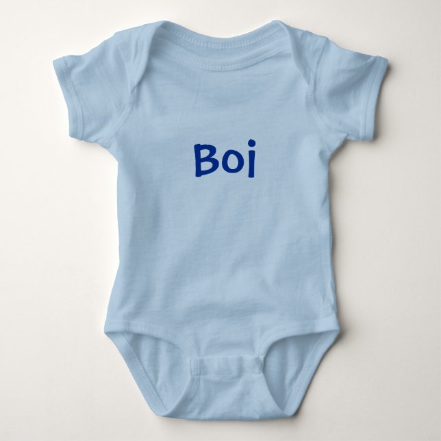 Boi Baby Strampler (Vorderseite)