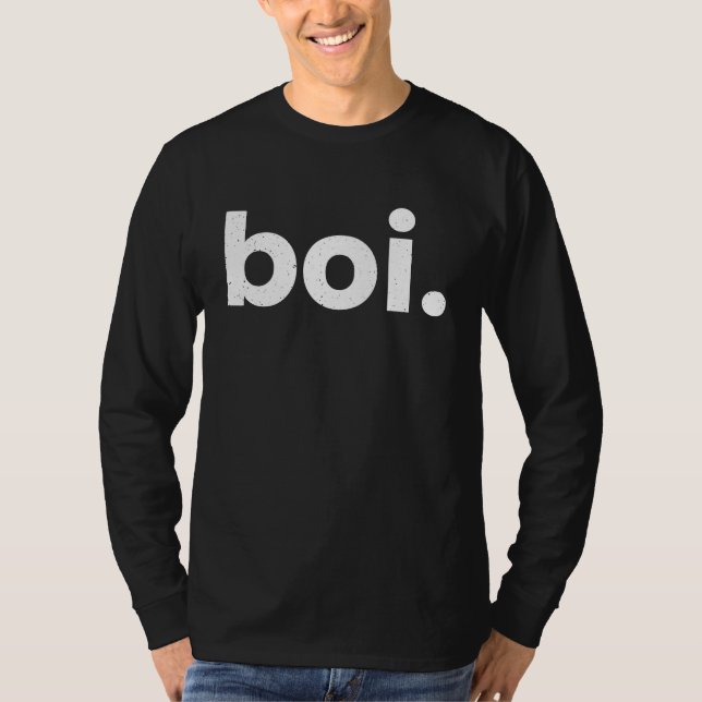 BOI Boise Idaho Airport Code List BOI T-Shirt (Vorderseite)