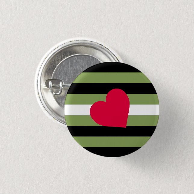 Boi Pride Flag Button (Vorne & Hinten)