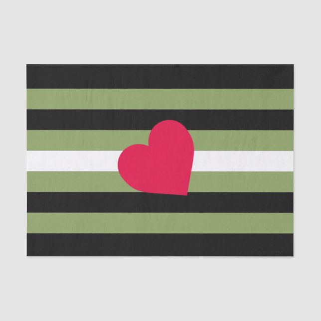 Boi Pride Flag Seidenpapier (Vorderseite)