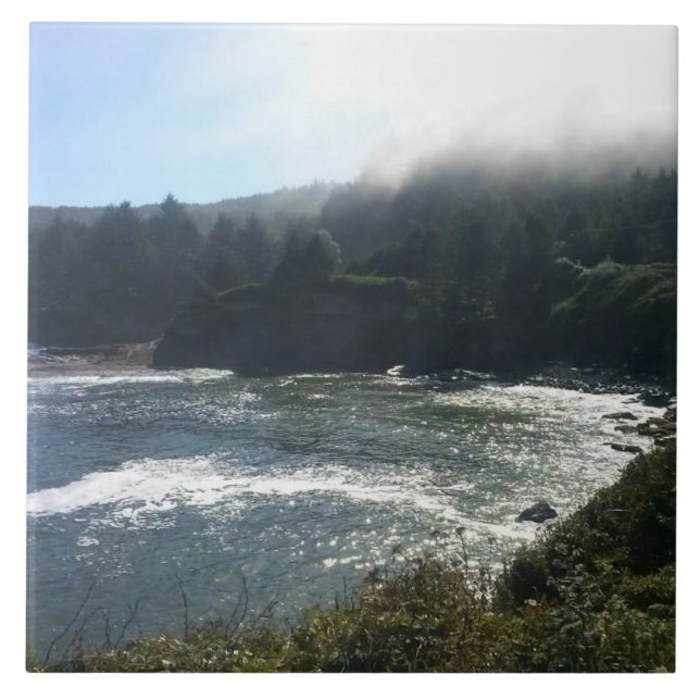 Boiler Bay, OR Fliese (Vorderseite)