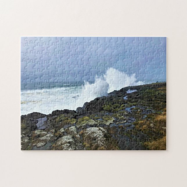 Boiler Bay Staat Wayside, Depoe Bay, Oregon Puzzle (Horizontal)