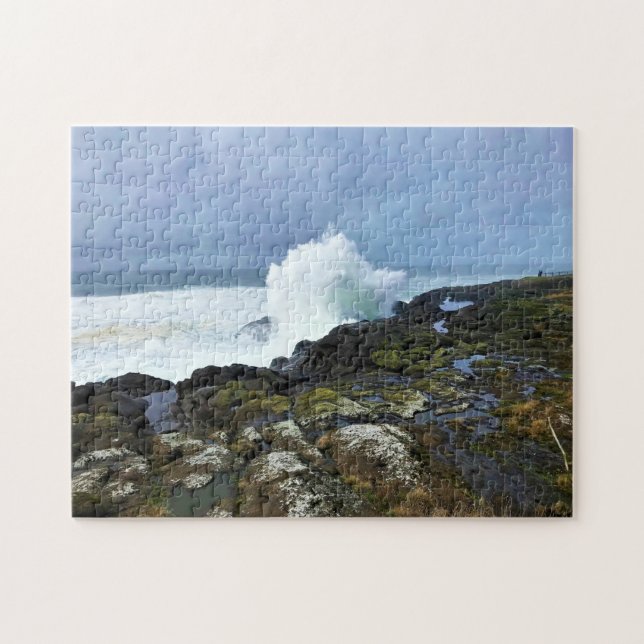 Boiler Bay Staat Wayside, Depoe Bay, Oregon Puzzle (Horizontal)