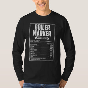 Boiler Marker Nutrition Fakten T-Shirt
