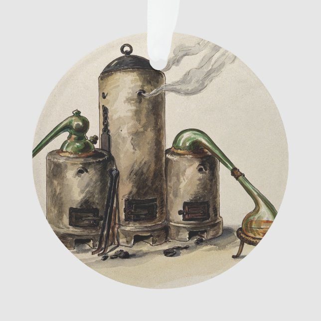 Boiling & Condensation Alchemy Tools Ornament (Vorderseite)