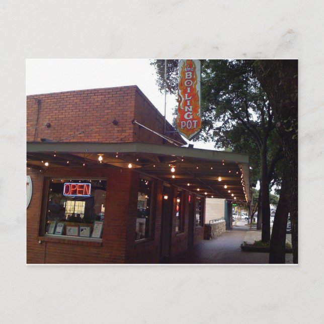 Boiling Pot Postcard Postkarte (Vorderseite)