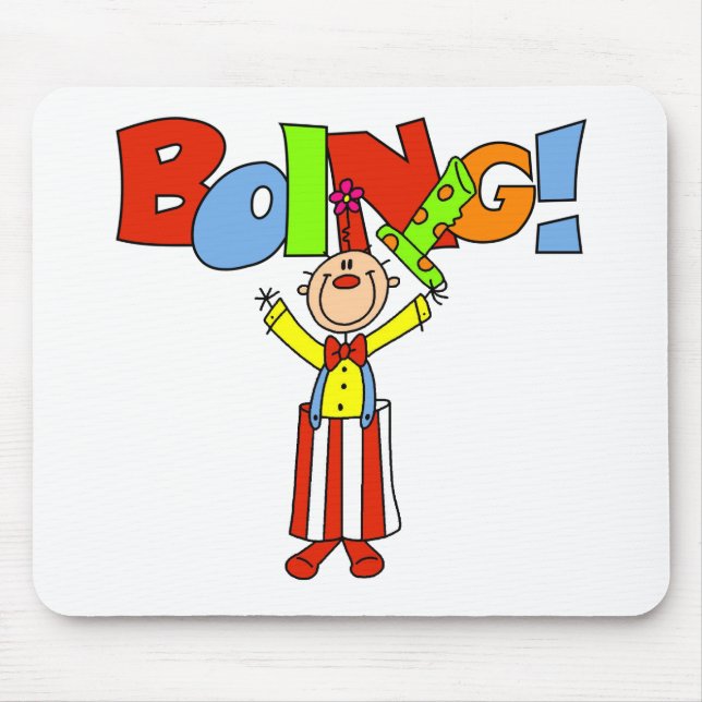 Boing Clown Mousepad (Vorne)