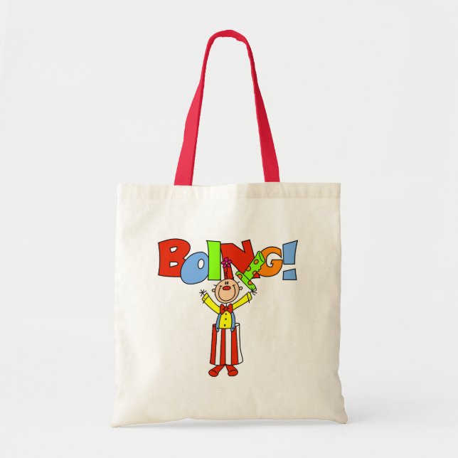 Boing Clown Tragetasche (Vorne)