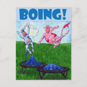 Boing! Postkarte