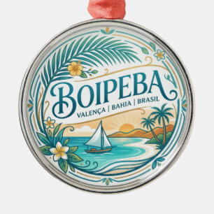 Boipeba Brasilien Ornament Aus Metall
