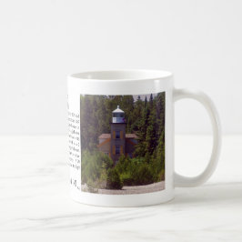 Bois Blanc Leuchtturm-Tasse Kaffeetasse