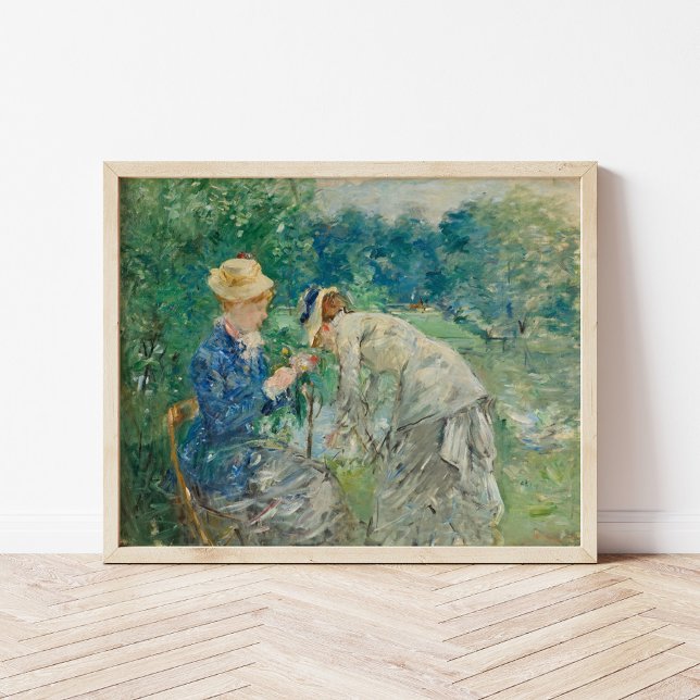 Bois de Boulogne | Berthe Morisot Poster (Von Creator hochgeladen)