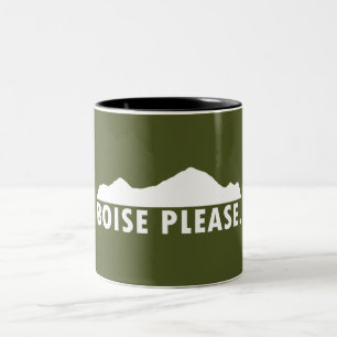 Boise bitte zweifarbige tasse