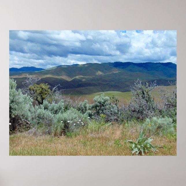 Boise Foothills Poster (Vorne)