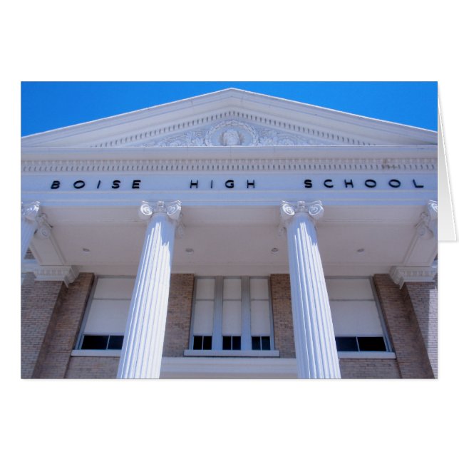 Boise High School (Vorderseite (Horizontal))