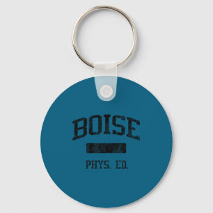 Boise High School Hs ID Schlüsselanhänger