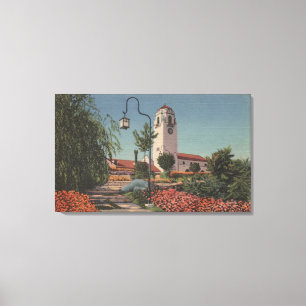 Boise, ID - View of Gewerkschaft Pacific Leinwanddruck