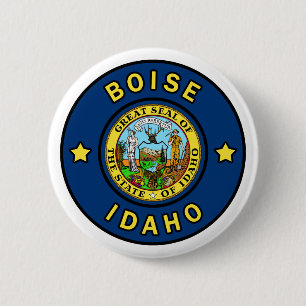 Boise Idaho Button
