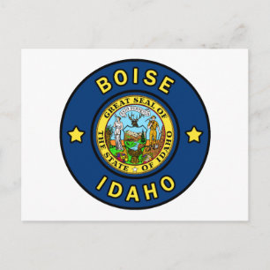 Boise Idaho Postkarte