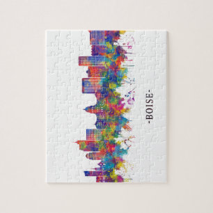 Boise Idaho Skyline Puzzle