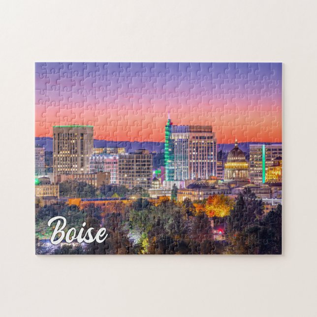 Boise, Idaho, Vereinigte Staaten Puzzle (Horizontal)
