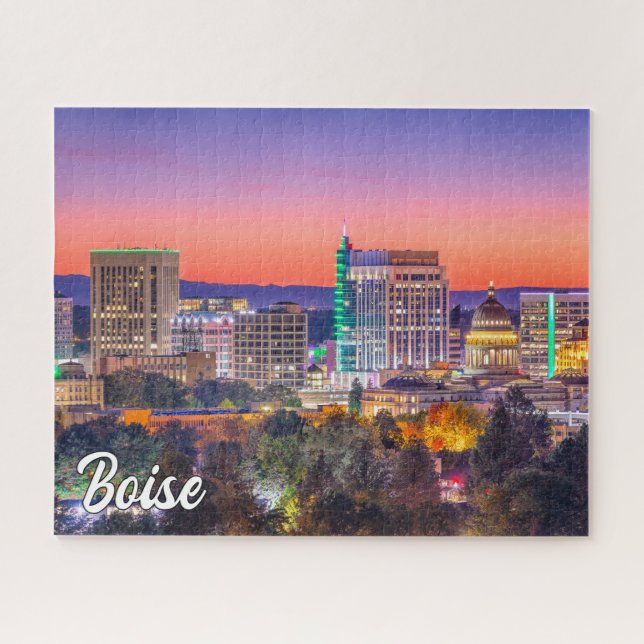 Boise, Idaho, Vereinigte Staaten Puzzle (Horizontal)