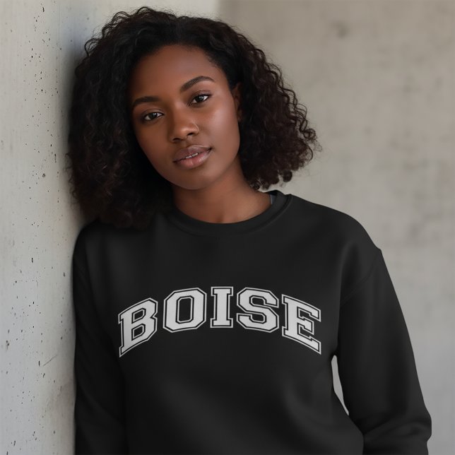 BOISE University Style Sweater America Uni Sweatshirt (Von Creator hochgeladen)