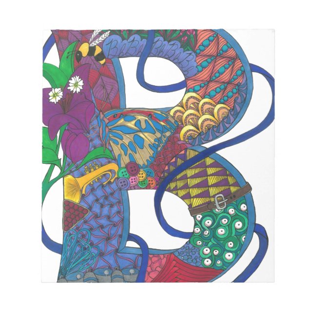 Boisterous B Notizblock (Vorderseite)