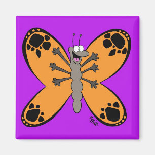 Boisterous Butterfly Magnet