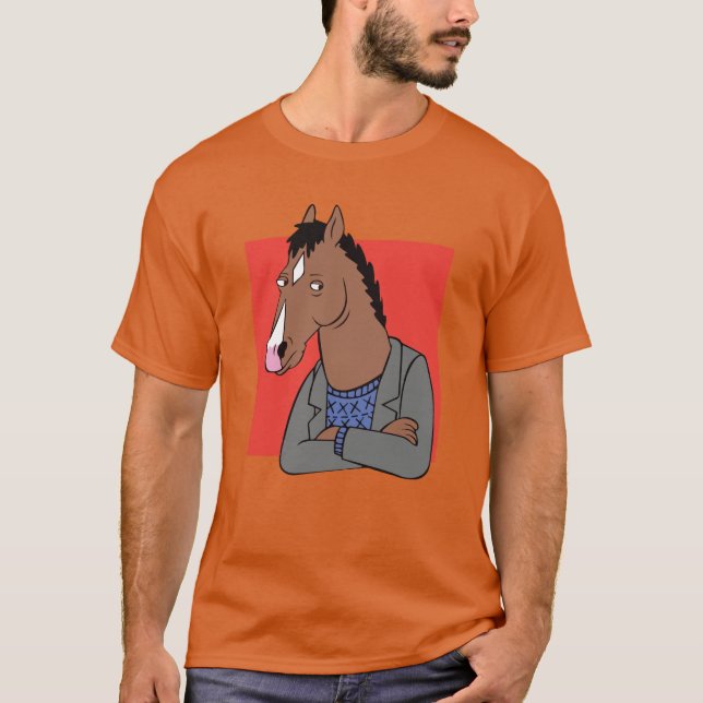 Bojack-Pferd T-Shirt (Vorderseite)